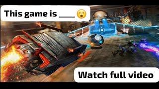 First time play "Rocket car ball"  recommend... must watch no audio...