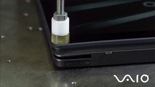Notebooks VAIO: Teste de qualidade de pressão #17