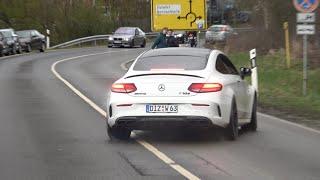 NEAR CRASH Ferrari 812 and AMG C63 Nürburgring 2024 - Dangerous Drivers, Crazy Drivers