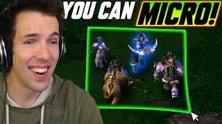 This CRAZY WC3 mode allows you to MICRO YOUR UNITS!