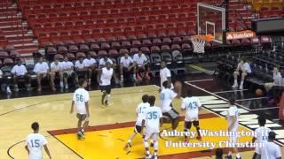 Combo Guard Aubrey Washington II - ELITE DEFENDER AND SCORER - Hoop Brothers Official Mixtape!