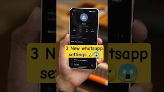 3 New WhatsApp Settings You Must Try in 2025!  | Hidden Features You Didn’t Know#whatsapp #techbro