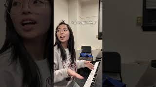 classic day in a life of a student of a conservatory #piano #pianist #nyc