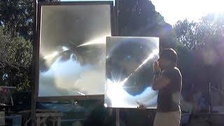 Fresnel Lens Solar magnifying glass for optical scorcher
