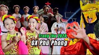 Trung thu 2024 - Trung thu đến muộn vì mưa bão của các em thiếu nhi Giáo xứ Phú Phong