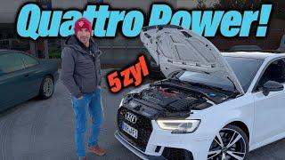 Das perfekte Winterauto?! Audi RS3 8V mit OPF delete!