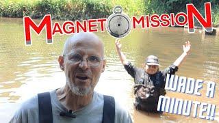 Magnet Fishing and Mud Larking (Mag-Larking) at Milton Creek!!