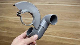 Genius idea: DIY adapter for angle grinder that anyone can make. Secrets of the tools