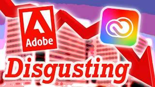 Adobe: A Disgusting, Criminal Company