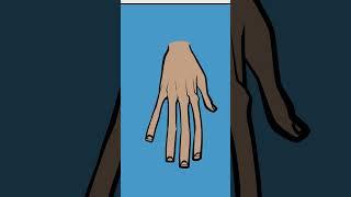 Create a Hand Rig Cartoon 2D/3D The Best Animation By MOHO PRO 13.5.2 #shorts