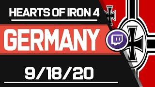 Bokoen1 ━ Twitch Archive  ━【Hearts of Iron 4】【Germany】【Endsieg mod】【9/18/20】