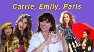 Emily Cooper vs Carrie Bradshaw in Paris: same city, different girl