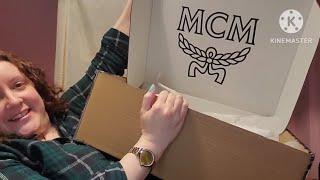 First time purchase from this fashion house...MCM Handbag Unboxing! ️