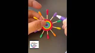 how to make toy with waste material| paper craft at home#1million (@educationalcraft8909