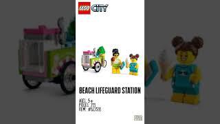 Lego 2022 releases: Beach Lifeguard Station #legoshort #legobeach #legosets #legofan #legoquick