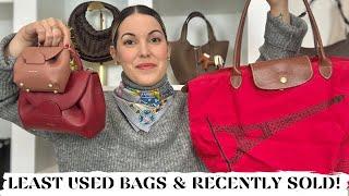 LEAST USED BAGS OF 2024 & UPDATED HANDBAGS I'VE SOLD 