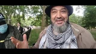 Uncle omar  / speakers corner  / Christian question