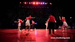 JiveSwing Big Apple & California Routine at In Full Swing, Royal Albert Hall, London