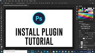 How to install Plugin in Photoshop Tutorial