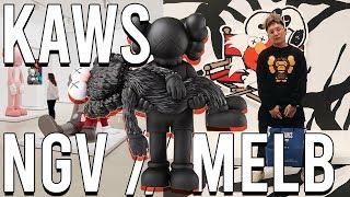 KAWS | NGV MELBOURNE EXHIBITION + HAUL!