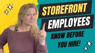 Startup A Storefront | Employee Guidance