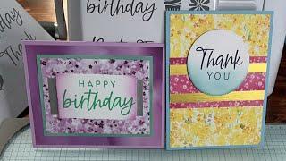 Spring Card Tutorials - With You in Mind & Bloom Impressions Designer Series Paper - Stampin’ Up!