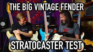  TESTING 8 VINTAGE FENDER STRATOCASTERS ️