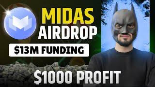 Midas Airdrop 🪂 | Midas Airdrop Wallet Connect | Confirm Free Airdrop