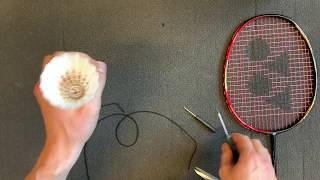 Badminton MC game at home - fast defense training - How to