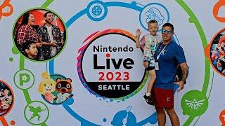 Vlog: Nintendo Live 2023 Seattle! (Super Mario Bros Wonder Gameplay) *Unreleased Game, Early Access!