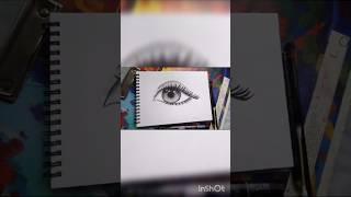 How to draw eye sketch #art #highlightes #drawingtutorials #viralvideo #trending step by step ️