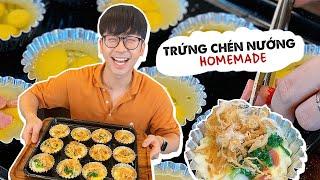 Lần đầu làm món TRỨNG CHÉN NƯỚNG sốt me siêu ngon tại nhà #ninhcooking