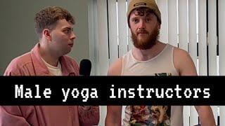 Male yoga instructors