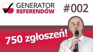 Generator Referendów Newsletter № 002 2023.03.08