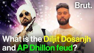 What is the Diljit Dosanjh and AP Dhillon feud?