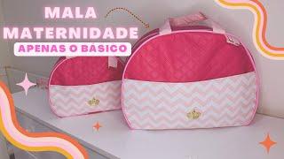 Montando a MALA MATERNIDADE | dicas de como montar só com o básico!