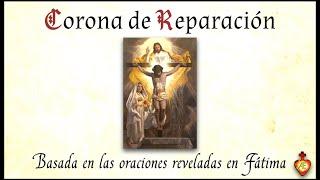 Corona de reparación. Basado en las oraciones de Fátima