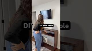 If you can’t find it, build it #diy #diyhome #diyhomedecor #diyproject #diytable #sidetable