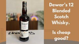 Dewar's 12 Yr Blended Whisky  - Honest Review