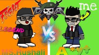 Mini militia classic 1vs1epic gameplay with MSRushali |mini miltia gameplay | Trickle boy gaming