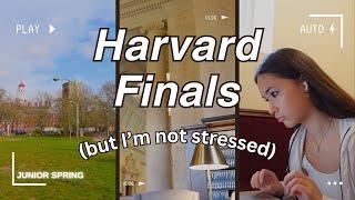 Finals at Harvard except I'm not stressed | Junior Spring