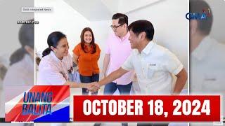 Unang Balita sa Unang Hirit: OCTOBER 18, 2024 [HD]