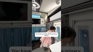 I was sleeping alone in the RV and heard someone knocking on the door. I hurried to check