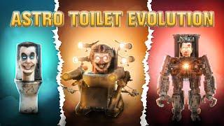 Skibidi G Toilet Evolution & Astro Toilet Evolution (1-76)