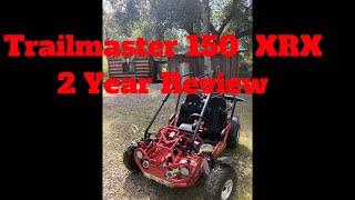 Trail Master 150 XRX 2 year Review & Riding footage