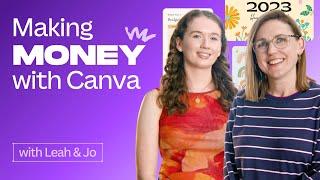 Making money with Canva: Ebooks, calendars, wall art, design templates and more