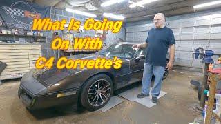 What is going on with C4 Corvettes 