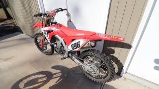 FIRST CRF450 UPGRADES!!