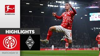 Thrilling Draw! | 1. FSV Mainz 05 - Borussia M'gladbach 1-1 | Highlights | MD8 – Bundesliga 2024/25