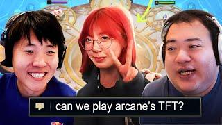 FACING EACH OTHER IN ARCANE'S NEW TFT SET!